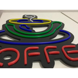 Letrero Café Coffee Neon Sign Neon Led 