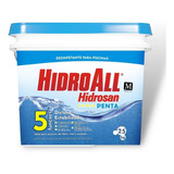 Cloro Granulado Hidroall Penta 5 Funçõeshidrosan 2.5kg