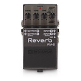 Pedal De Reverb Boss Rv6 