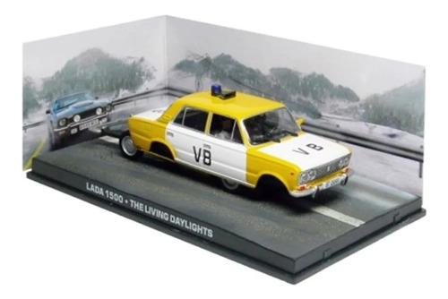 Lada 1500 1980 Diorama Película 007 James Bond Escala 1:43