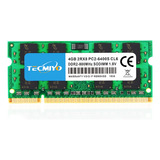 Memoria Ram Tecmiyo Ddr2-800 Sodimm Pc2-6400 De 4 Gb Para Or