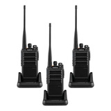 3x Radio Comunicador Ht Walkie Talkie Profissional Rpd 7101