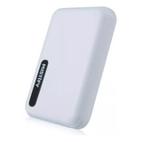 Cargador Inalámbrico Portátil Celular Powerbank 5000mah Noga Color Blanco