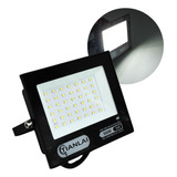 Reflector Slim Led 50w Ip66 Luz Fria (500w) Exterior