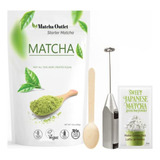 Té Verde Starter Matcha Juego De 4 Artículos  Pure Starter