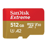 Sandisk Extreme Microsdxc Uhs-i 512gb Tarjeta Micro Sd