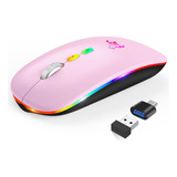 Mouse Hotlife  B08smp5fpm Rosa