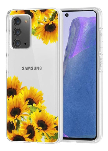 Funda Para Samsung Galaxy Note 20 5g -transparente Giraso...