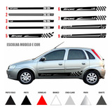 Faixas Tuning Kit Adesivo Lateral Corsa Classic Hatch Sedan