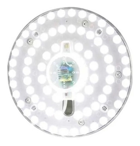 Lampara Led Plafón 30w 65k Con Iman S05w30 Foco Circular Color De La Luz Blanco Frío