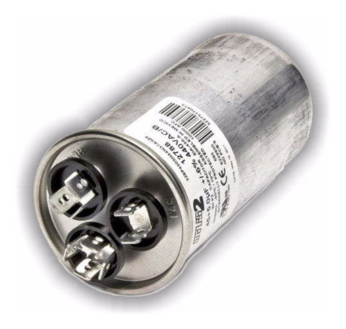 Capacitor Dual Metálico 50uf + 4uf 450v Aires Acondicionado