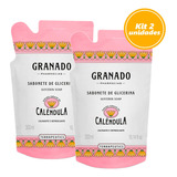 Kit Refil Sabonete Líquido Calêndula 300ml  C/ 2 Un