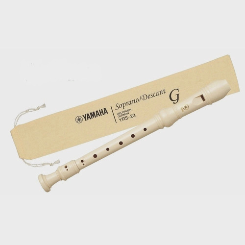 Flauta Yamaha Doce Germanica Soprano Yrs-23br Original