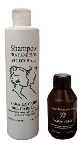 Shampoo + Locion Vigor Hair Detiene La Caida Del Cabello