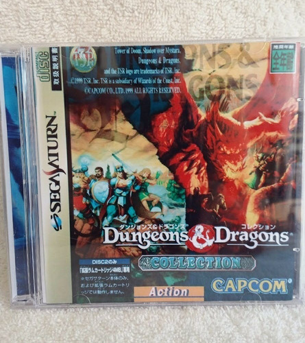 Dungeons & Dragons Collection - Sega Saturno - Obs: R1 -leam