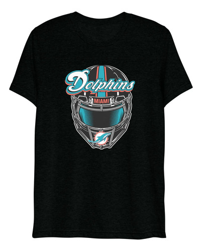 Playera Casco Delfines De Miamia Dolphins Futbol Americano