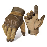 Guantes De Cuero Aptos Para Pantalla Táctil Motociclista