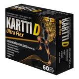 Kartti D Ultra Flex Colágeno Não Hidrolisado Com 60 Cápsulas Sabor Sem Sabor