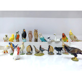 Lote De Gashapones Animales Miniatura - Aves