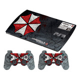 Umbrella Skin Para Ps3 Super Slim 