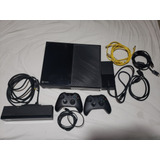 Xbox One + 2 Controles + 17 Jogos E Kinect - Tudo Original