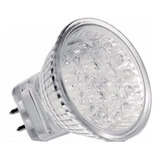 Lampada Led Dicroica Mr16 1w 220volts Base Gu5,3 Amarela 220v