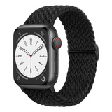 Pulseira De Nylon Trançada Para Apple Watch Ultra 9 8 7 Se 6