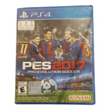 Pes 2017 Físico Ps4, En Buen Estado, Pro Evolutión Soccer