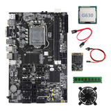 Placa Base B75 12 Pcie Eth+cpu G630+ddr3 4 Gb 1600 Mhz