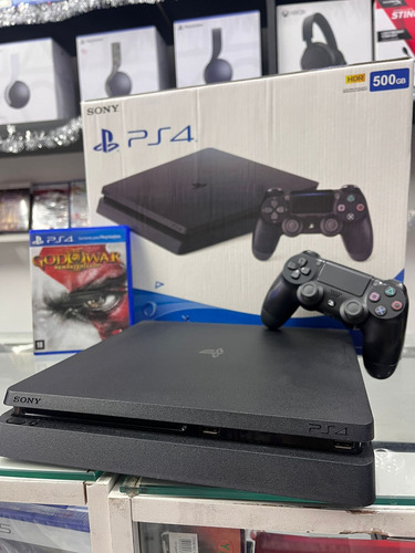 Ps4 Slim 500gb E Jogo Brinde Impecável Usado