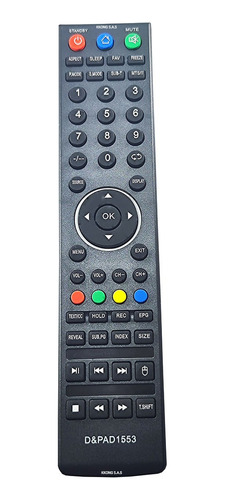 Control Para Tv Smartvision Ad1553 + Forro + Pilas