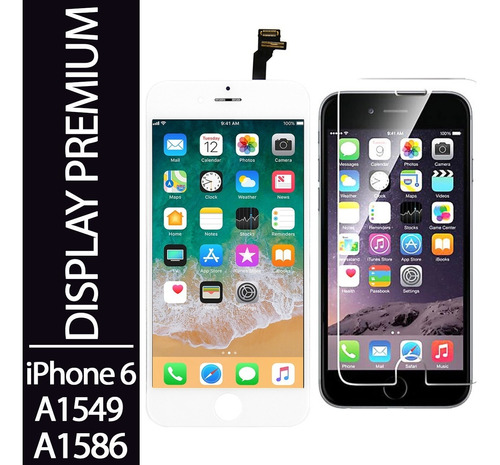 Tela Display Lcd Compatível iPhone 6 4.7 A1549 A1586 Premium