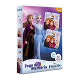 Jogo De Memória Frozen Disney 24 Pares Toyster - 8030
