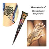 Henna Tatuajes Temporales - Cono - Unidad a $20000