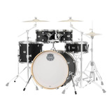 Bateria Mapex Ma529sf Mars 5 Cuerpos S/ Fierros C: Bk Laqued