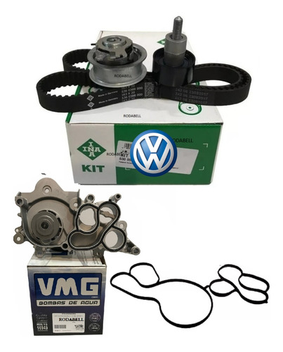 Kit  Distribucion Original Vw Up! 1.0 12v Msi + Bomba Vmg