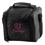 Bolsa Térmica Fitness Feminina Rosa Academia Lancheira Mat Everbags Porta Marmita Básica