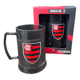 Caneca Com Gel Que Congela Chopp Cerveja Torcida Santista