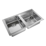 Johnson Pileta Cocina Quadra Acero Inox Q085a