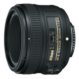 Lente Nikon Af-s 50mm 1.8g + Parasol + Bolso  / Garantia / Factura A Y B / Envio Gratis / Stock