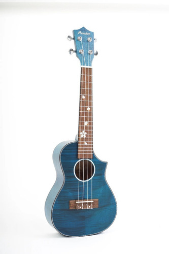 Ukelele U-26-blossom-bl Tenor Bamboo + Funda