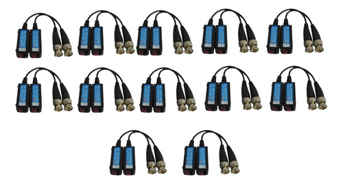 12 Pares Video Balun De 5 Mp Ultra Hd 4k Cámaras De Segurida