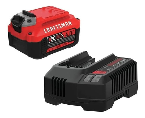 Craftsman 20v* Cargador Rápido + Pila 4 Ah  (nuevos)