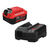 Craftsman 20v* Cargador Rápido + Pila 4 Ah  (nuevos)