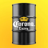 Adesivo Decorativo Tambor Corona Para Barril 200l