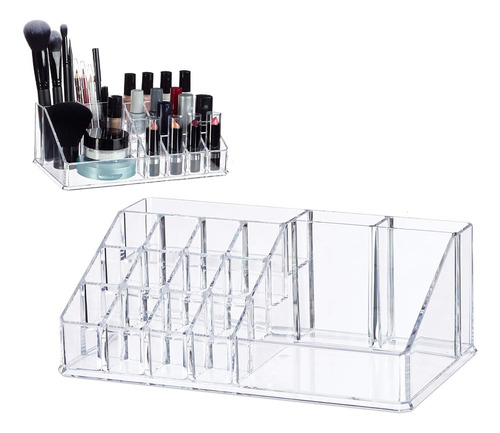 Organizador Maquillaje Porta Brochas Y Pinceles Cosméticos