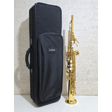 Sax Soprano Yamaha Yss 475 Dourado Japão Usado Ref: 47