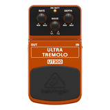 Pedal Behringer Ultra Tremolo Ut300 Cor Laranja