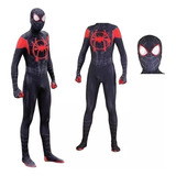 2023 Miles Morales Eaeovni Traje De Spiderman Cosplay Medias