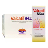 Combo Valcatil Max 120 Caps + Valcatil Shampoo 300ml